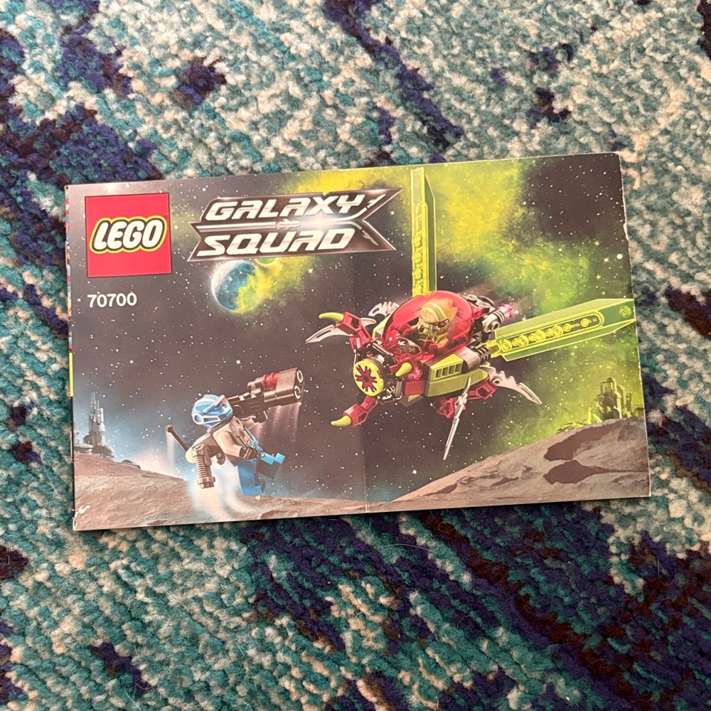 LEGO Galaxy Squad instructions only